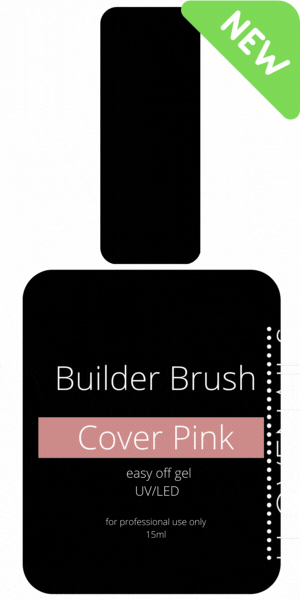 BUILDER BRUSH COVER PINK