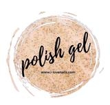 POLISH gel glitter multicolor oro N203 15 ml 